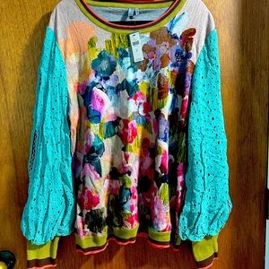 Anthropologie Sweater size XL NWT